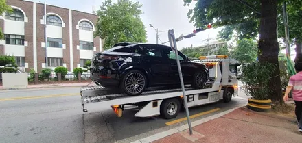창원 포르쉐 카이엔쿠페 글라스틴트 슈어X 썬팅을 입히다!