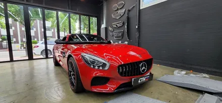 창원 벤츠 AMG GTS 루프스킨 랩핑 드레스업튜닝!