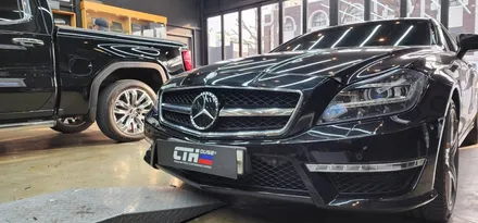 벤츠CLS63AMG 건스모크 그레이 라이트필름 시공후기!