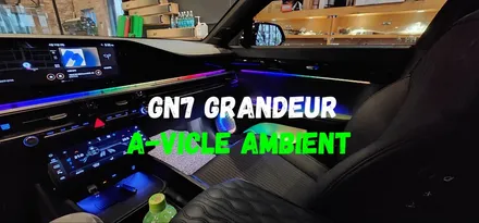 블랙잉크 GN7 순정연동 에이비클 무빙엠비언트 같은차 다른느낌!