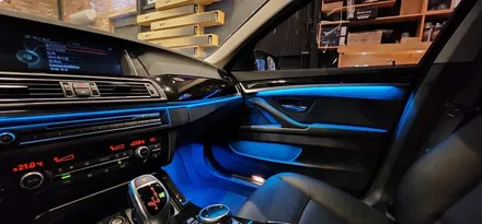 BMW 5시리즈 비노출 엠비언트 인스톨 이야기!