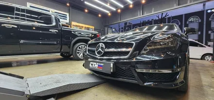 벤츠CLS63AMG 건스모크 그레이 라이트필름 시공후기!