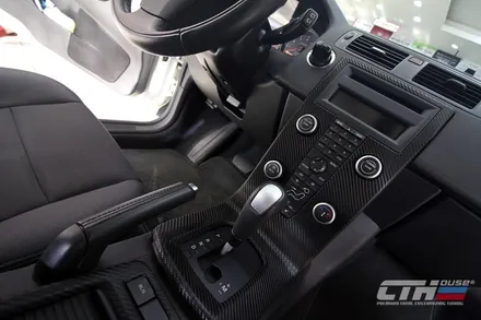 볼보C30(VOLVOC30) 실내랩핑(wrapping) 카본랩핑으로 차량의 실내분위기를 체인지~!
