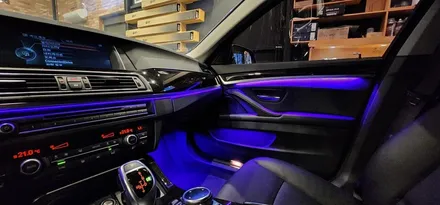 BMW 5시리즈 비노출 엠비언트 인스톨 이야기!