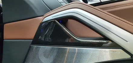 BMW X6 실내 세라믹카본랩핑으로 한층 업그레이드해보자 !