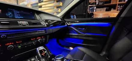 BMW 5시리즈 비노출 엠비언트 인스톨 이야기!