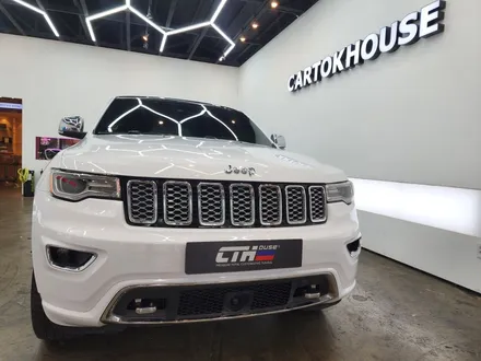 창원 JEEP 지프 그랜드체로키 화이트  고광택 전체랩핑으로 새차만들기!