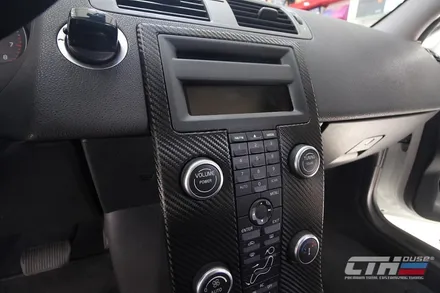 볼보C30(VOLVOC30) 실내랩핑(wrapping) 카본랩핑으로 차량의 실내분위기를 체인지~!