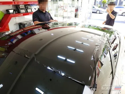 창원 루프스킨. 랩핑은 바로 여기 ! 아반떼MD시공완료.