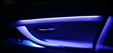 BMW 6시리즈  가변 엠비언트  실내LED튜닝으로 창원에서 분위기 업해보자!