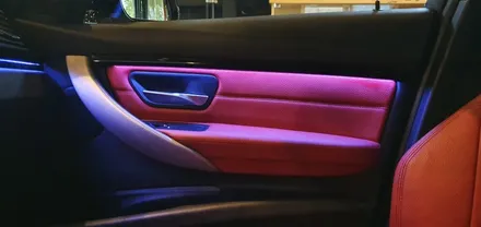 창원 BMW 3시리즈 DMX비노출엠비언트라이트 무드등 업그레이드 변신!