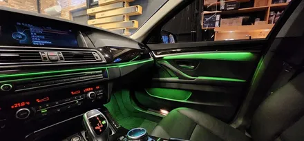 BMW 5시리즈 비노출 엠비언트 인스톨 이야기!