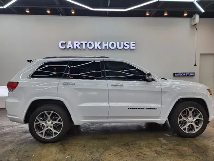 창원 JEEP 지프 그랜드체로키 화이트  고광택 전체랩핑으로 새차만들기!