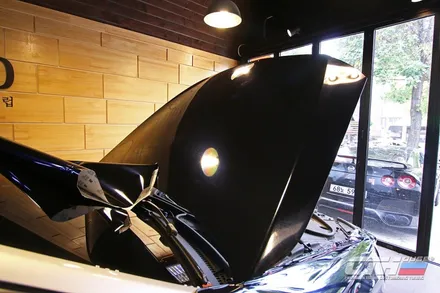 벤츠 S400 전체랩핑(wrapping) 작업