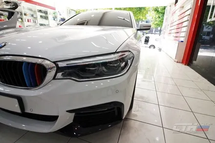 창원랩핑전문! 랩핑잘하는곳! BMW520D 부분랩핑시공