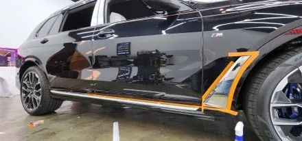 창원PPF BMW 신형 X7 크롬죽이기 블랙랩핑 그리고 신차패키지썬팅은 여기요~