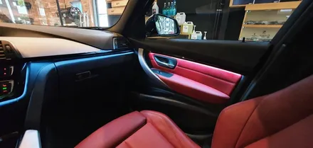 창원 BMW 3시리즈 DMX비노출엠비언트라이트 무드등 업그레이드 변신!