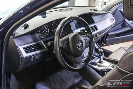 창원 랩핑/카스킨 전문 BMW528i 실내랩핑 시공기