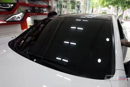 창원루마썬팅시공점 제네시스쿠페 380GT 전면썬팅시공