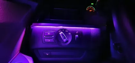 BMW 6시리즈  가변 엠비언트  실내LED튜닝으로 창원에서 분위기 업해보자!