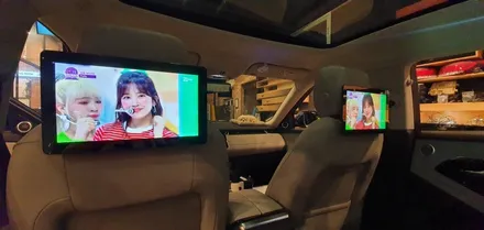2020랜지로버 이보크 안드로이드 리어모니터 S9플러스 장착하다!