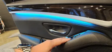 BMW 5시리즈 비노출 엠비언트 인스톨 이야기!