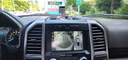창원 포드F150 카존360어라운드뷰시즌5 + M2C 200A 안드로이드 조합 !