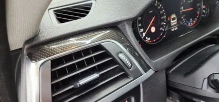 창원랩핑 실내카본WRAP & 크롬죽이기 BMW 4시리즈 그란쿠페!