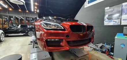 [창원]BMW M6 슈프림레드 TECK WRAP 전체랩핑 색을 입히다!