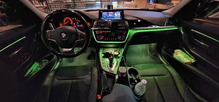 BMW  320D  실내 엠비언트 필요할까요!