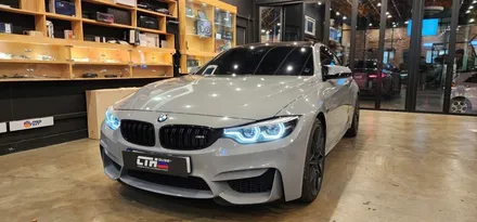 창원 BMW M4 전체랩핑 에이버리 락그레이 스타일 시공!