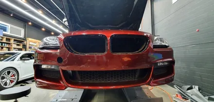 [창원]BMW M6 슈프림레드 TECK WRAP 전체랩핑 색을 입히다!