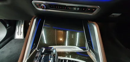 BMW X6 실내 세라믹카본랩핑으로 한층 업그레이드해보자 !