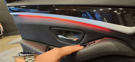 BMW 5시리즈 비노출 엠비언트 인스톨 이야기!