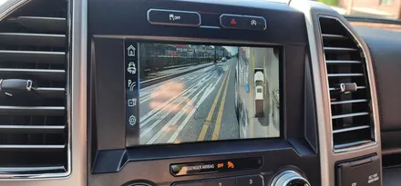 창원 포드F150 카존360어라운드뷰시즌5 + M2C 200A 안드로이드 조합 !