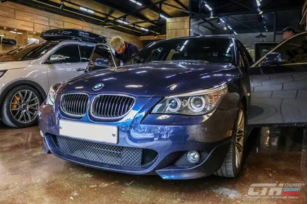 창원 랩핑/카스킨 전문 BMW528i 실내랩핑 시공기