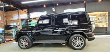 창원 벤츠 지바겐 63AMG 다이아몬드 화이트 전체랩핑을 입히다!