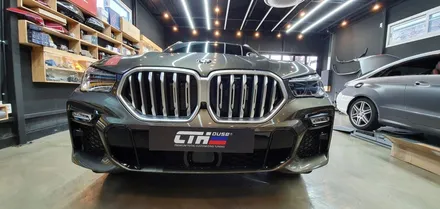 2020 신형3세대 BMW X6  윈도우크롬몰딩 유광블랙 부분랩핑 크롬죽이기!