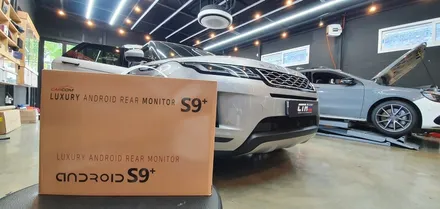 2020랜지로버 이보크 안드로이드 리어모니터 S9플러스 장착하다!