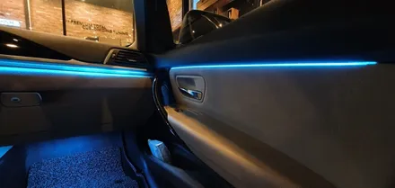 BMW 3시리즈 비노출 엠비언트 어두운 실내분위기 바꾸기!