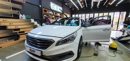 창원 마산 LF소나타 글라스틴트 선셋 열차단썬팅을 입히다!