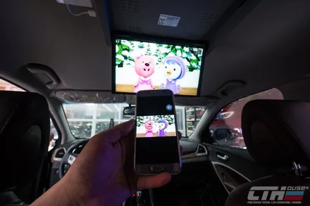 창원 카스킨 랩핑. 천장TV. 전문점. 카톡하우스.