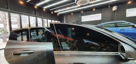볼보S60 글라스틴트 슈어X 썬팅을 창원 프리미엄마스터샵에서 해보자!