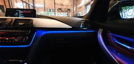 창원 BMW 3시리즈 DMX비노출엠비언트라이트 무드등 업그레이드 변신!