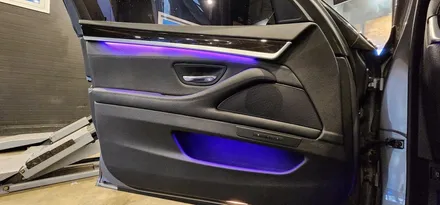 BMW 5시리즈 비노출 엠비언트 인스톨 이야기!