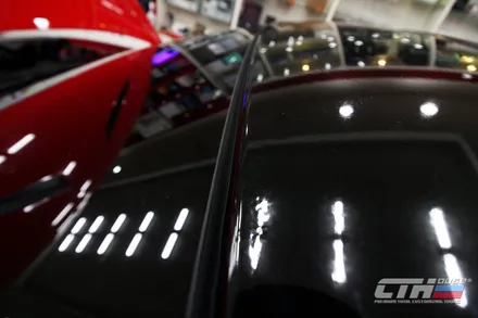 제네시스쿠페380GT 유광블랙 루프스킨 / 창원랩핑전문