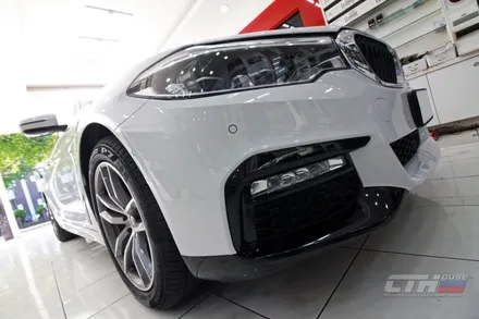 창원랩핑전문! 랩핑잘하는곳! BMW520D 부분랩핑시공
