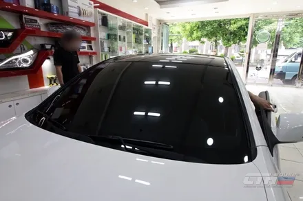 창원루마썬팅시공점 제네시스쿠페 380GT 전면썬팅시공