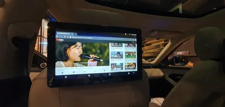2020랜지로버 이보크 안드로이드 리어모니터 S9플러스 장착하다!
