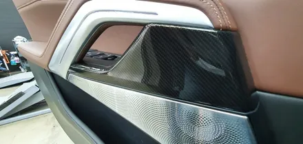 BMW X6 실내 세라믹카본랩핑으로 한층 업그레이드해보자 !